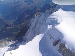 Mont Blanc Rundflug